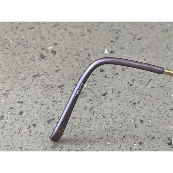 JESSICA MCCLINTOCK CV JMC 162 Lilac EYEGLASSES Frames ONLY 53-17-125 Half Rim - Picture 11 of 14
